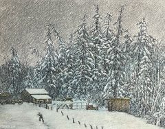 No Rest for the Weary, 16 x 20, Joe Smith