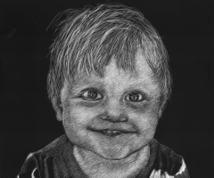 Nate, 8 x 8, Nancy Wolitzer