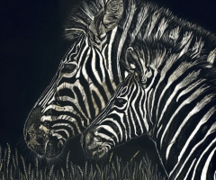 Blended Family, 12 x 12, Sonja Jones SSA