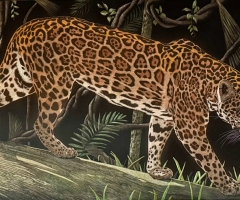 Stride of Silence, 20 x 36, Lynn Kibbe SSA