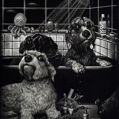 Patsy Davis - Bath Time with Phylis
