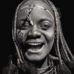 In Memory: Diana Lee - Laughing Himba Woman