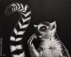 Elena Kolotusha - The Thinker