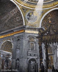 Jonathan Webb - Light Dreams, St. Peter's Basilica