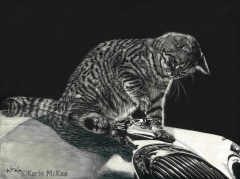 Karin McKee - Cool Cat, Classic Car