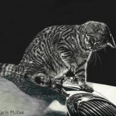 Karin McKee - Cool Cat, Classic Car