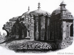 Krish Krishnan - Mosque upon Temple, Varanasi India