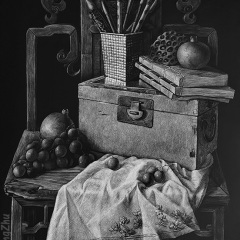 LiPing Zhu - Grandmother's Old Chair